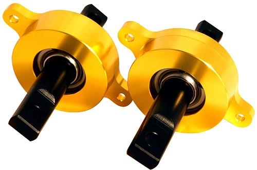 BLOX Racing Front LCA Bearing Kit Black - 02-05 Honda Civic EP3 06+ Honda Civic