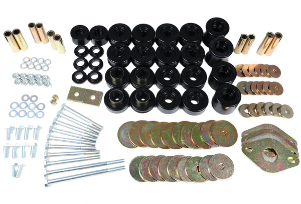 Energy Suspension Body Mount Set for 91-97 Toyota Land Cruiser FJ80 - Black