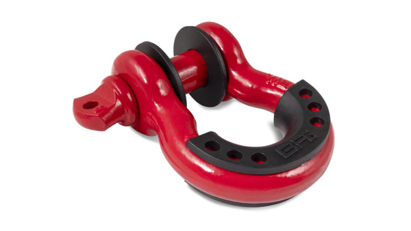 " Red D-Ring with Black Isolators - Body Armor 4x4