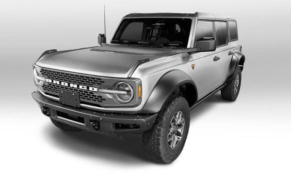 Bushwacker Extend-A-Flares for 2021+ Ford Bronco 4-Door - Black (4pc)