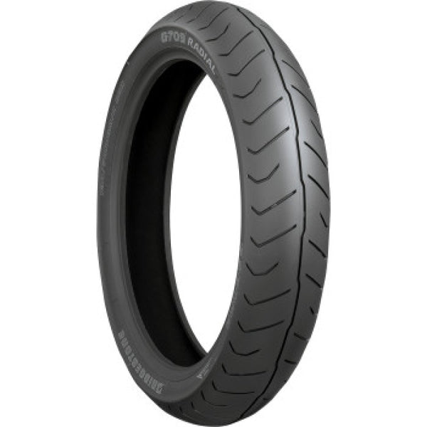 Bridgestone Exedra G709 Radial Tire - 130/70R18 63H TL Front Tire for Motorcycles