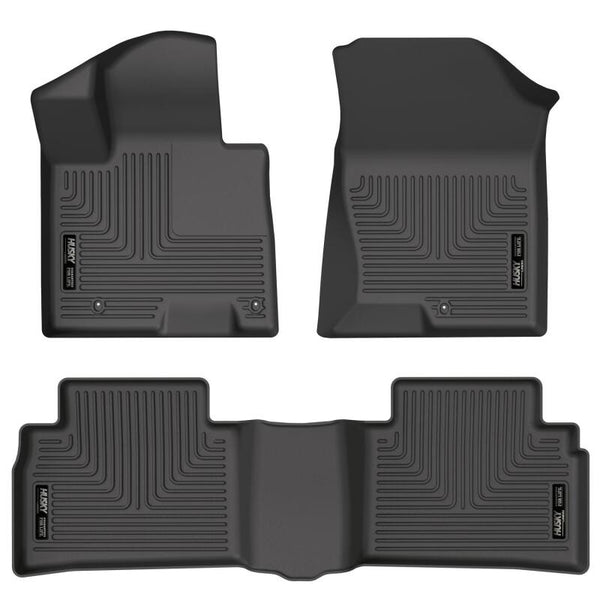 Husky Liners 2022 Hyundai Tucson Weatherbeater Floor Liners - Black (Excl. Hybrid)