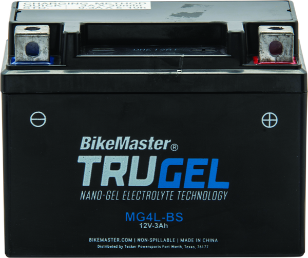 BikeMaster TruGel Battery - MG4L-BS