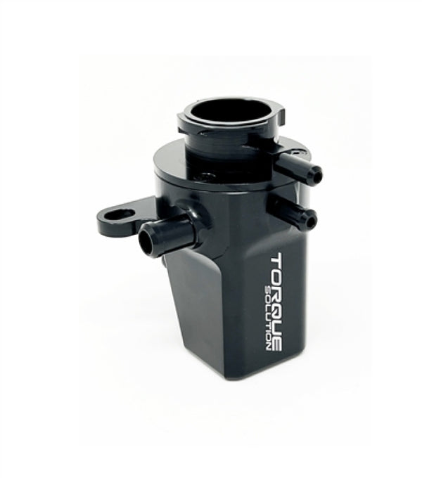 Torque Solution Coolant Expansion Tank: Subaru WRX 02-07 / STI 04-22 / Forester XT 04-08 - Black