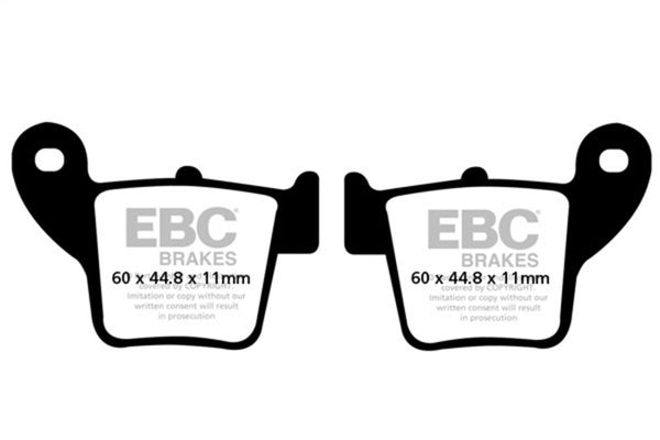 EBC 02-07 Honda CR 125 R Rear Right R Series Sintered Brake Pads