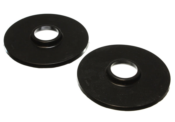 Energy Suspension Rear Coil Spring Isolator Set for 97-06 Jeep Wrangler YJ & TJ - Black