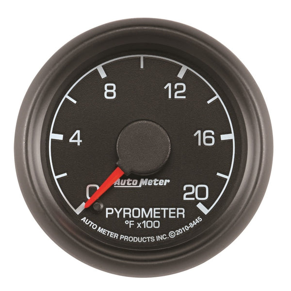 AutoMeter Factory Match Ford 52.4mm Full Sweep Electronic EGT/Pyrometer Gauge 0-2000F