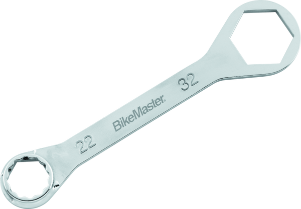 BikeMaster Rider Wrench 32mm 6-Point / 22mm 12-Point (Low-Profile)