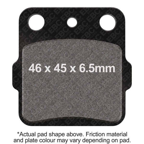 EBC 1988 Suzuki RM 125 J Rear Left/Right R Series Sintered Brake Pads