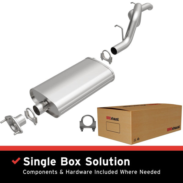 MagnaFlow BRE Exhaust Kit 97-06 Jeep Wrangler