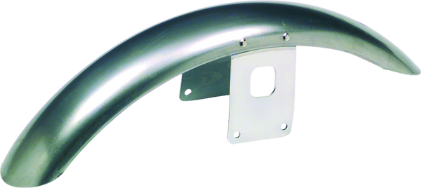 Bikers Choice 73-20 Raw Narrow Front Fender Chrome Bracket XL/FX 21in Wheel Conversion