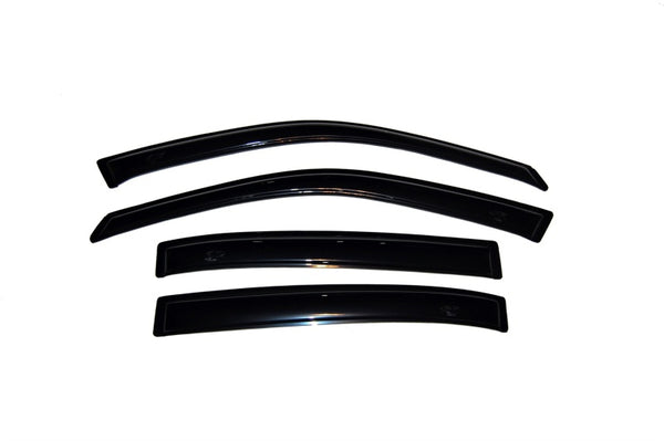 AVS Ventvisor Window Deflectors Smoke 4pc Set for 2004-2007 Chevy Malibu
