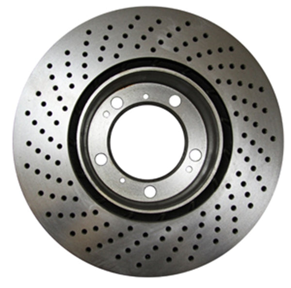 EBC Premium Drilled Front Rotors for 2018-2021 Subaru WRX STi 2.5T