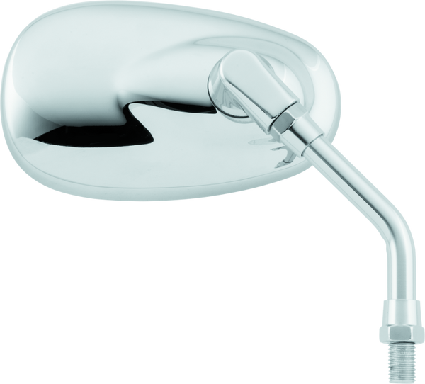 BikeMaster Mini Chrome Side Mirror 10mm Thread (Universal)