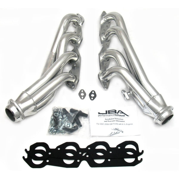 JBA Headers for 2001-2003 GM Truck 8.1L BBC (Without EGR/A.I.R.) - 1-3/4in Primary