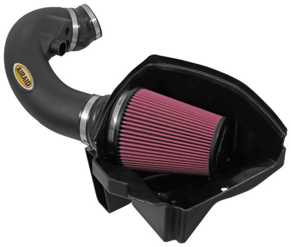 Airaid MXP Cold Air Intake System Oiled Red Media for 2012-2013 Ford Mustang Boss 302