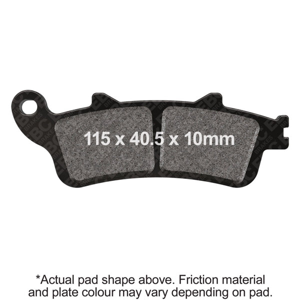 EBC 11-14 Honda VT 1300 CSA Sabre (w/ABS) Front Left Sintered HH Brake Pads