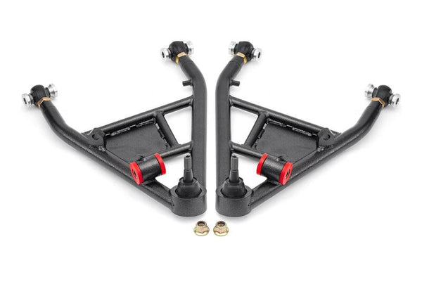 BMR Rear Lower Control Arms for 14-19 Chevrolet Corvette C7 - Black Hammertone