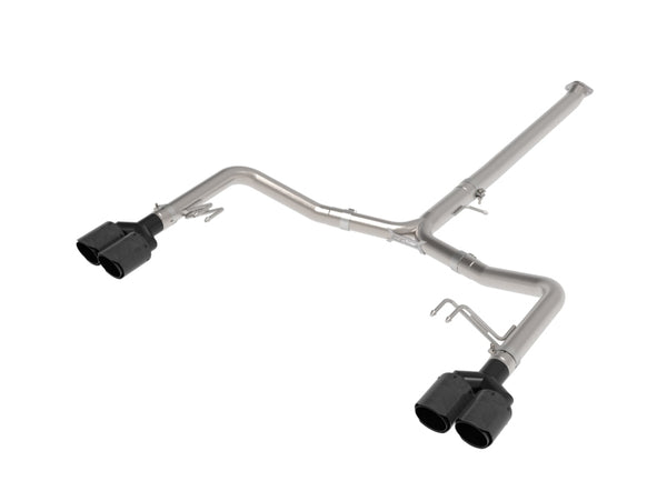 aFe Takeda Axle-Back Exhaust System for 21-24 Kia K5 GT L4-2.5L with Carbon Fiber Tips