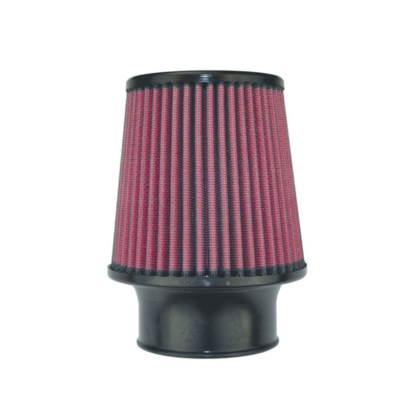 Injen High Performance Air Filter - 3.00" Black - 45 Pleats