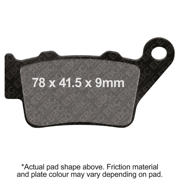 EBC 15-20 Yamaha XC 155 S-Max Front Left/Right Sintered HH Brake Pads