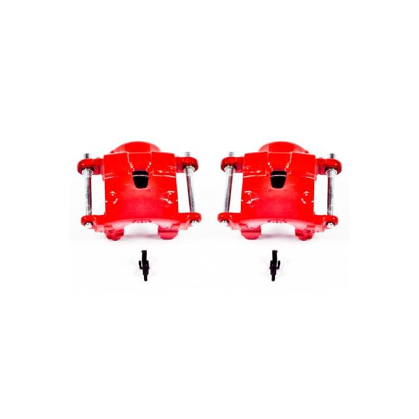 Power Stop 78-85 Avanti II Front Red Calipers w/o Brackets - Pair