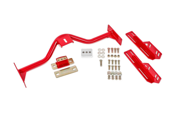 BMR 67-69 1st Gen F-Body Transmission Conversion Crossmember - T56/TR6060/TH400/4L80E - Red