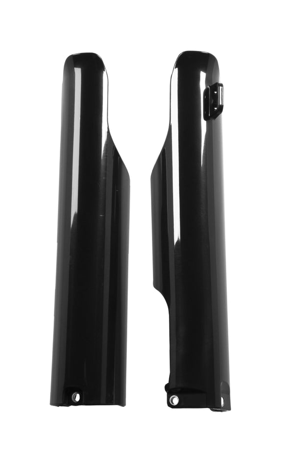 Acerbis Lower Fork Cover Set - Black for 2005-2007 Yamaha YZ/YZF