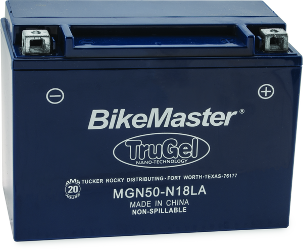 BikeMaster TruGel Gel Battery MGN50-N18LA 12V 275CCA (205x87x162mm)