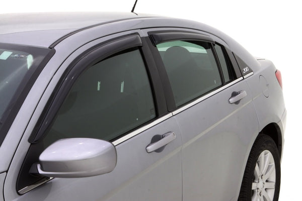 AVS Ventvisor Window Deflectors for 2007-2010 Chrysler Sebring (4pc) - Smoke
