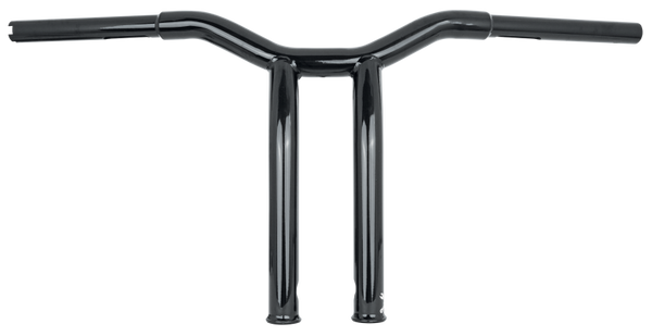 Burly Brand Dominator Raked 12in Black 1.25in O.D.