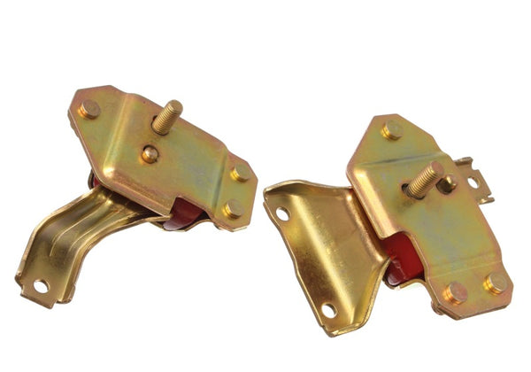 Energy Suspension Mustang 4.6L Motor Mounts - Hyper-Flex Polyurethane - Red