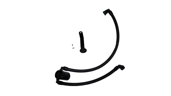 J&L Ford Mustang 5.0L Oil Separator 3.0 PCV Side 2024-2025 - Black Anodized