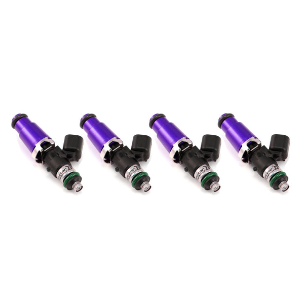 Injector Dynamics ID1050X 14mm Fuel Injectors (Set of 4, Purple Top)