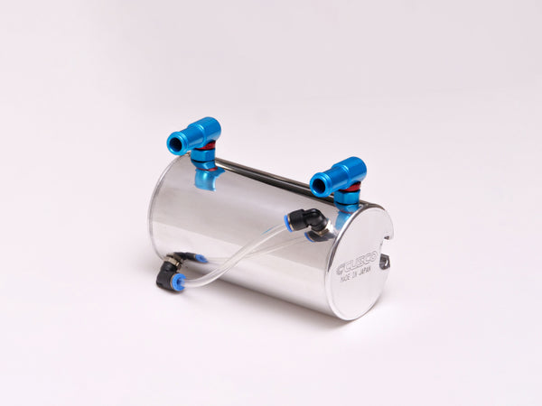 Cusco 0.6L Round Oil Catch Tank Set - Horizontal Mount for GR86, BRZ, FR-S