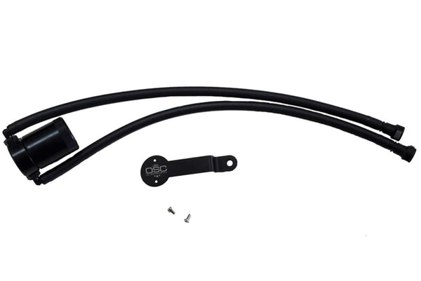 J&L Oil Separator for 2014-2018 Chevy/GM Truck/SUV 5.3L V8 - Black Anodized