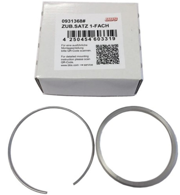 BBS PFS Wheel Spacer Kit for BMW 82mm OD / 72.5mm ID (Incl. 82mm Clip)