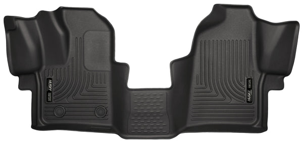 Husky Liners WeatherBeater Front Floor Liners for 2015 Ford Transit-150/250/350 - Black