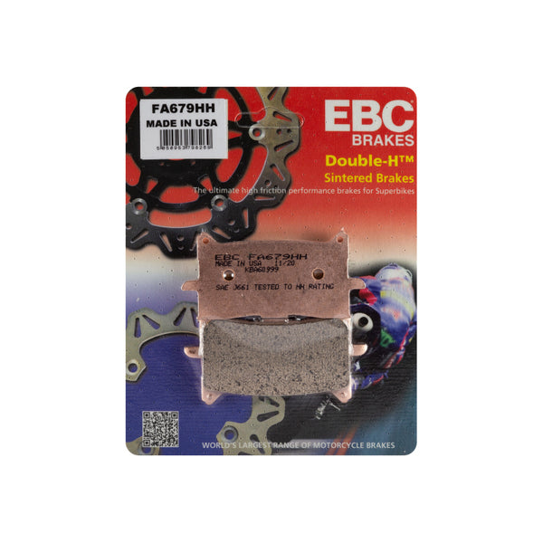 EBC Sintered HH/R Brake Pads for 2019-2021 Honda CB 650R - Front Left/Right