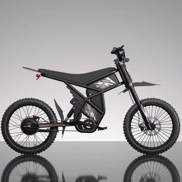 GT73 Pro Electric Dirt Bike | 338Nm High-Torque Motor, 67.2V Battery & All-Terrain Fat Tires