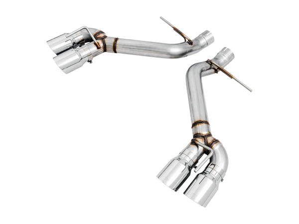 AWE Tuning Track Edition Axle-Back Exhaust w/ Quad Chrome Tips for Chevrolet Camaro SS 2016-2019