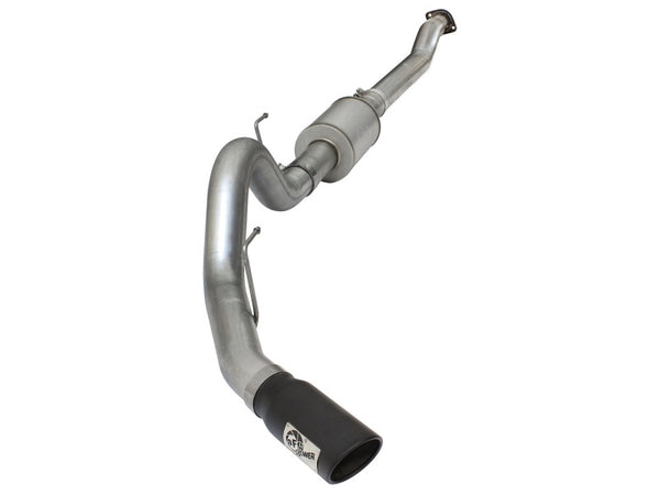 aFe Atlas 4in Cat-Back Aluminized Steel Exhaust System for 2015 Ford F-150 V6 3.5L