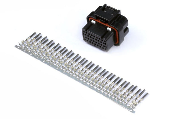 Haltech AMP 34 Pin Superseal Connector Plug & Pins - 4 Row, 3 Keyway