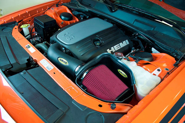 Airaid MXP Cold Air Intake System 2011-2014 Dodge Charger/Challenger (Oiled Red Media)
