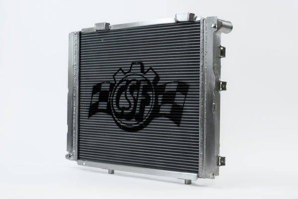 CSF High Performance Aluminum Radiator for 84-88 Mercedes-Benz W201 190E 2.3L - 16 w/ A/C