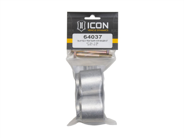 ICON 2005-2024 Ford F-250/F-350 2" Front Bump Stop Spacer Kit