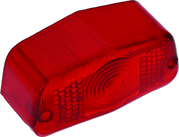 Bikers Choice Lucas Style Custom Tail Lamp Replacement Lens - Red