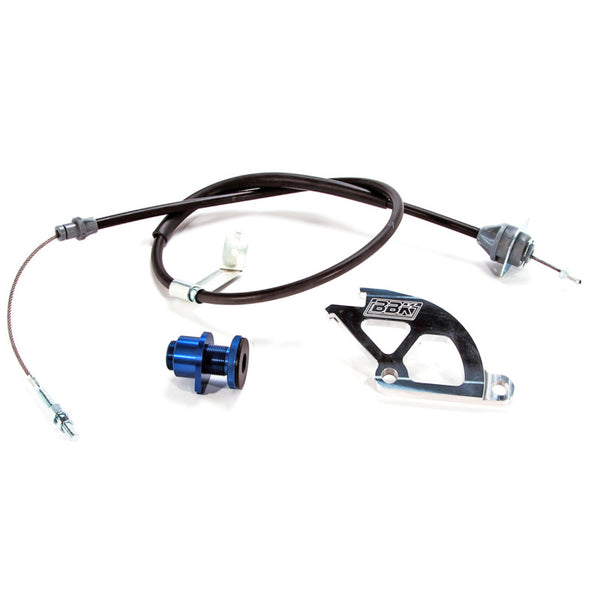 BBK Adjustable Clutch Quadrant, Cable & Firewall Adjuster Kit for 19791995 Ford Mustang