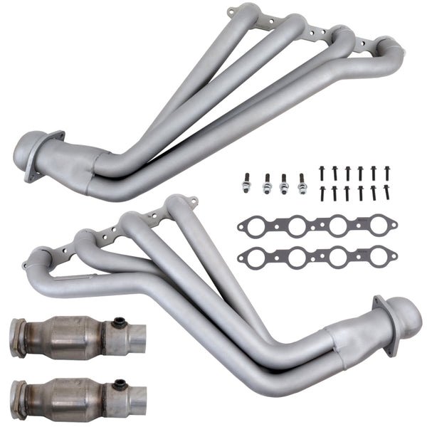 BBK Long Tube Headers w/ High-Flow Cats 1-3/4in Chrome Camaro 2010-2015 LS3/L99