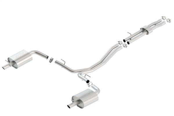 Borla Cat-Back Exhaust for 2016 Ford Explorer 3.5L EcoBoost - S-Type (No Tips)